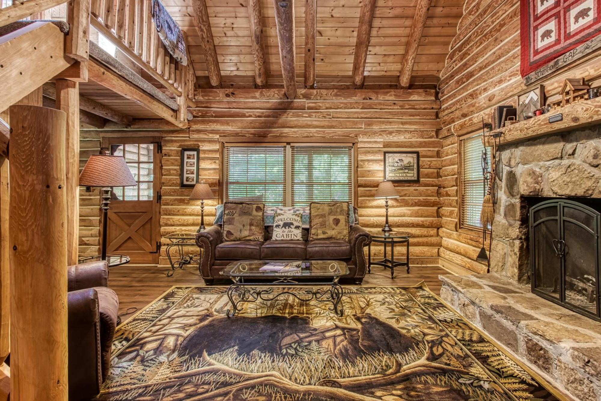 Very Private, Real Log Cabin With Hot Tub! Sevierville Εξωτερικό φωτογραφία